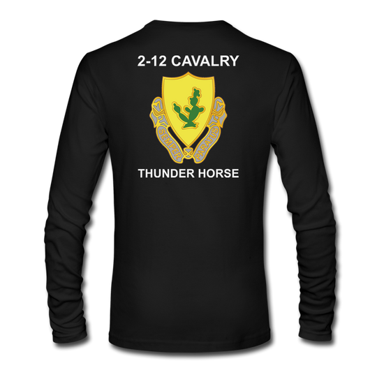 2-12 Cavalry Thunder Horse Long Sleeve T-Shirt
