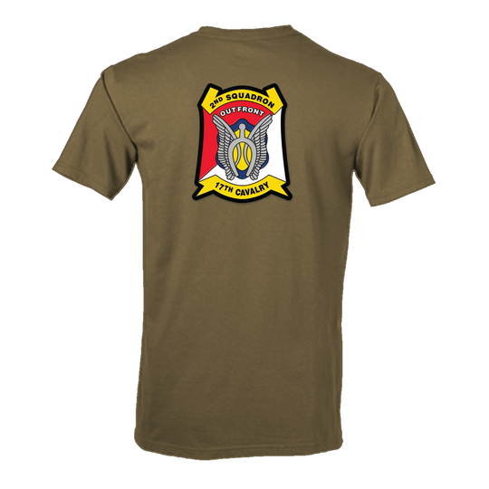 2-17 CAV "Outfront" Tan 499 T-Shirt