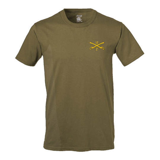 2-17 CAV "Outfront" Tan 499 T-Shirt