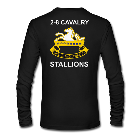 2-8 Cavalry Stallions Long Sleeve T-Shirt