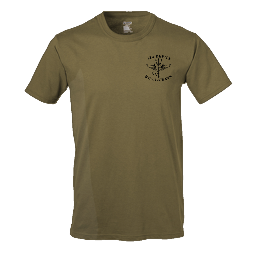 B Co, 1-376 Air Devils Flight Approved T-Shirt