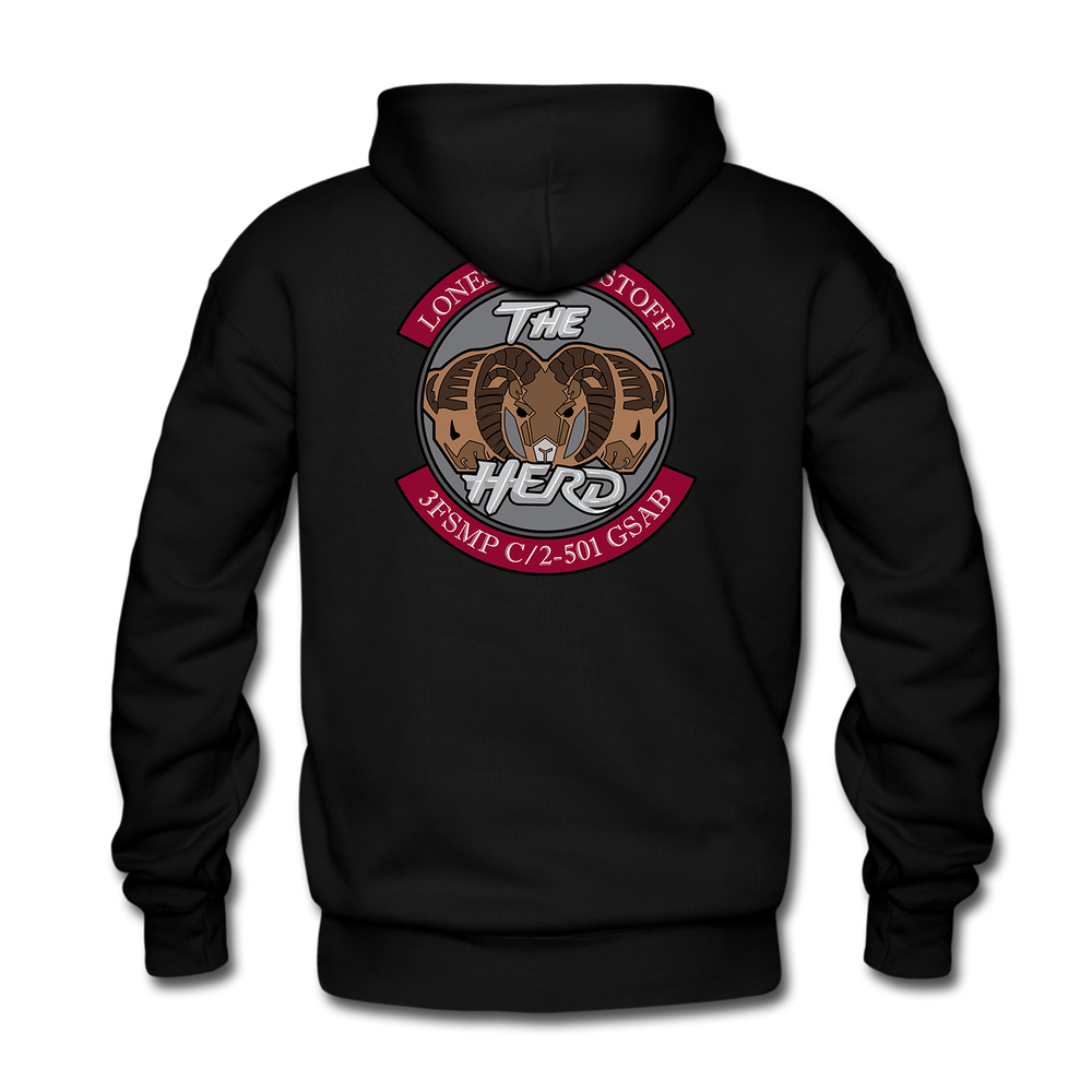 3 FSMP, C Co, 2-501 GSAB "The Herd" Hoodie