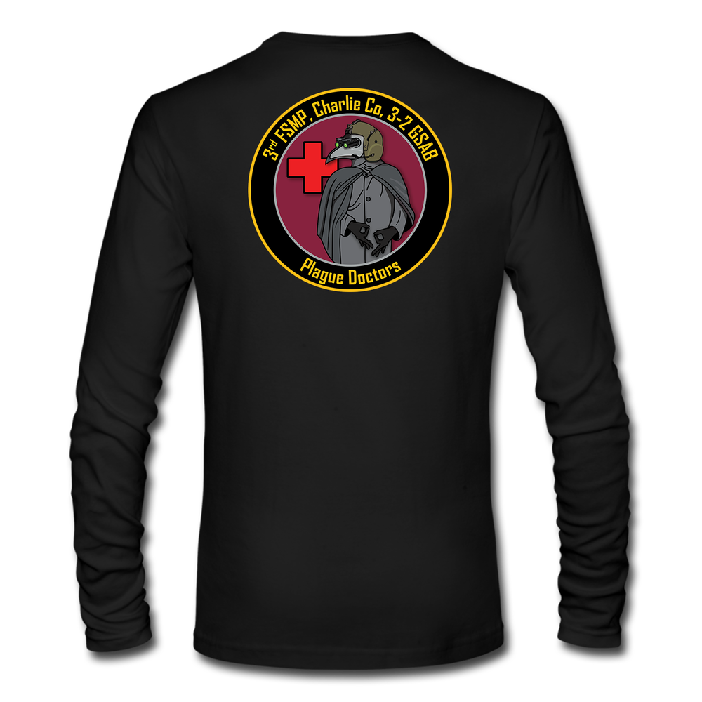 3 FSMP, C Co, 3-2 GSAB Plague Docs Long Sleeve T-Shirt