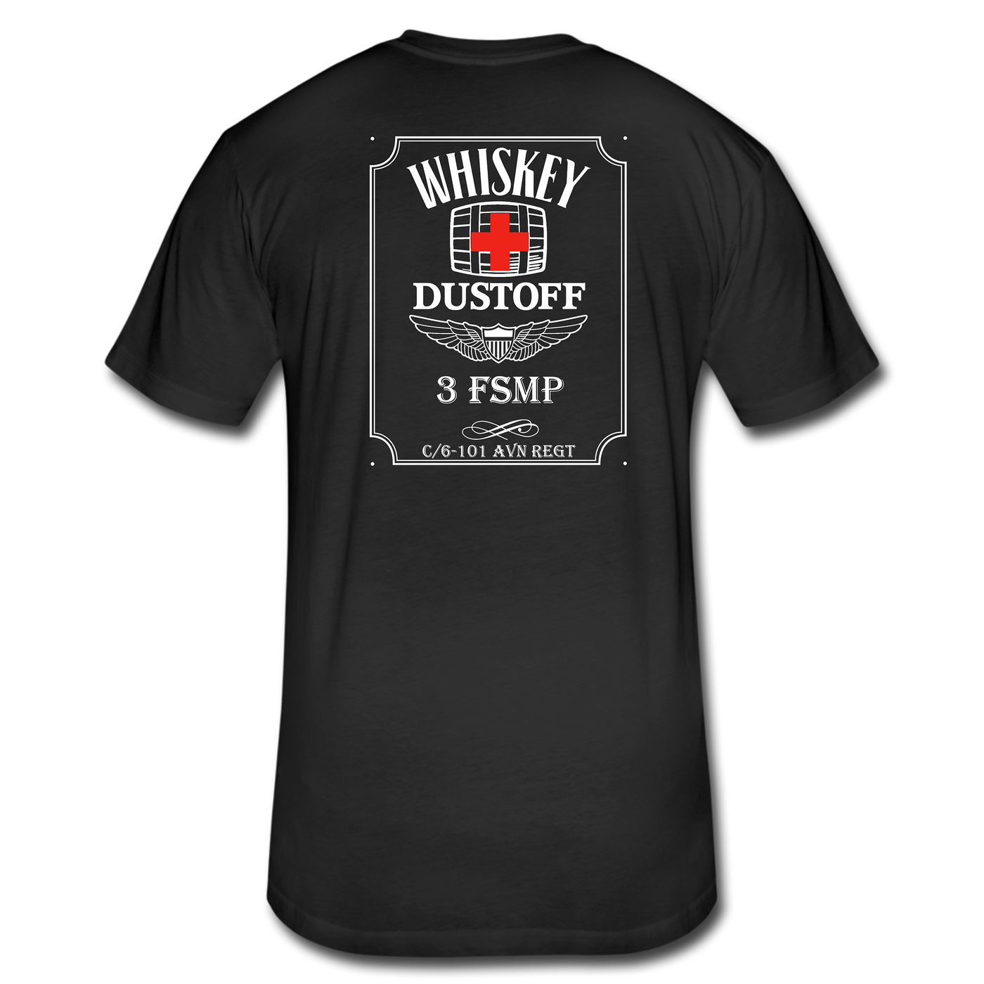 3 FSMP, C Co, 6-101 Whiskey Dustoff T-Shirt