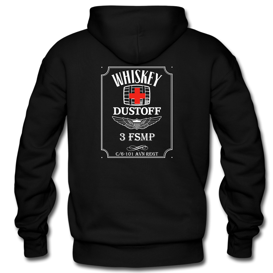 3 FSMP, C Co, 6-101 Whiskey Dustoff Hoodie