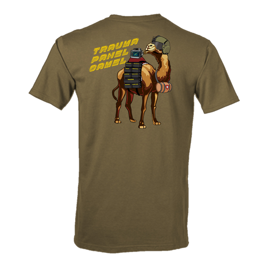 6 FSMP, C Co, 7-158 "Trauma Camels" Flight Approved T-Shirt