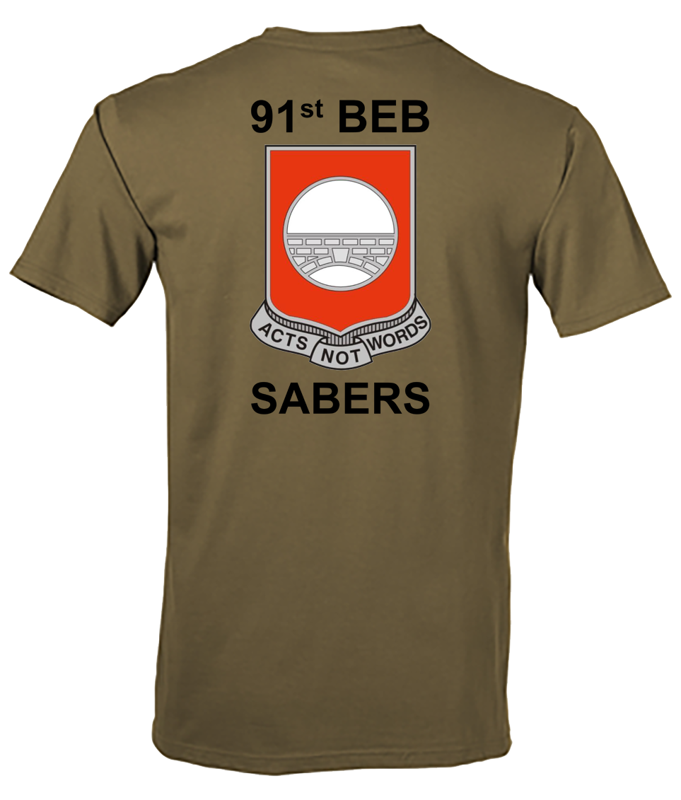 91 BEB Sabers Tan 499 T-Shirt