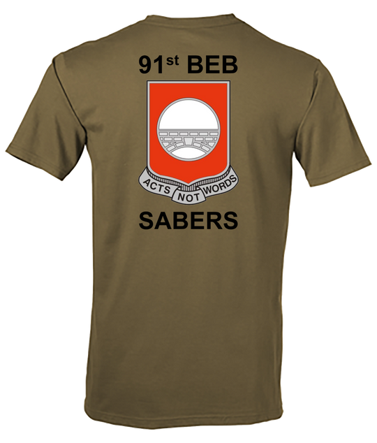 91 BEB Sabers Tan 499 T-Shirt