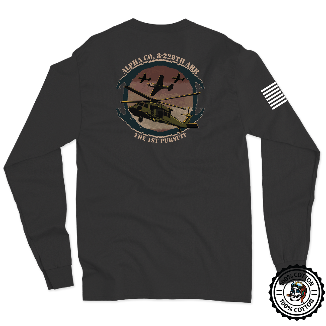 A Co, 8-229 AHB "The 1st Pursuit" Long Sleeve T-Shirt