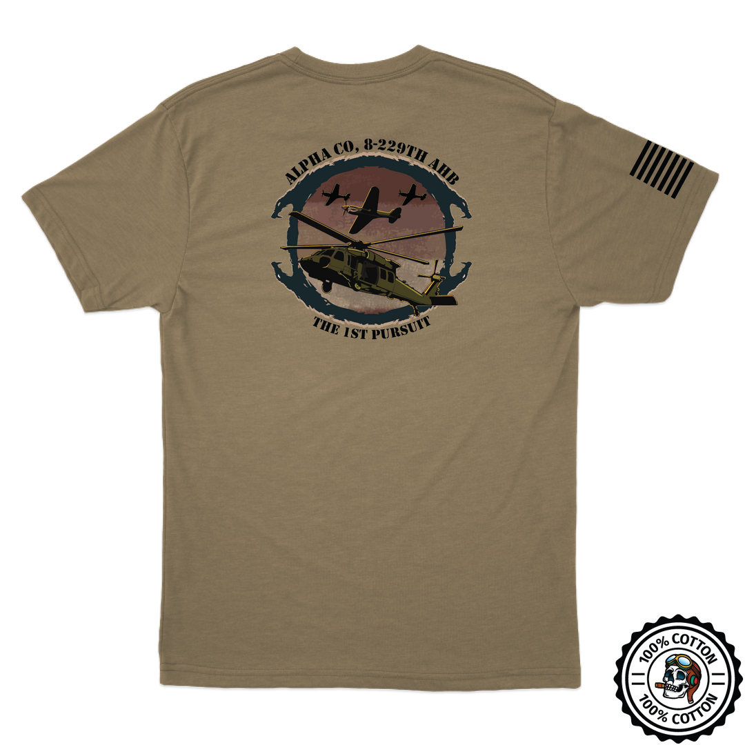 A Co, 8-229 AHB "The 1st Pursuit" Tan 499 T-Shirt