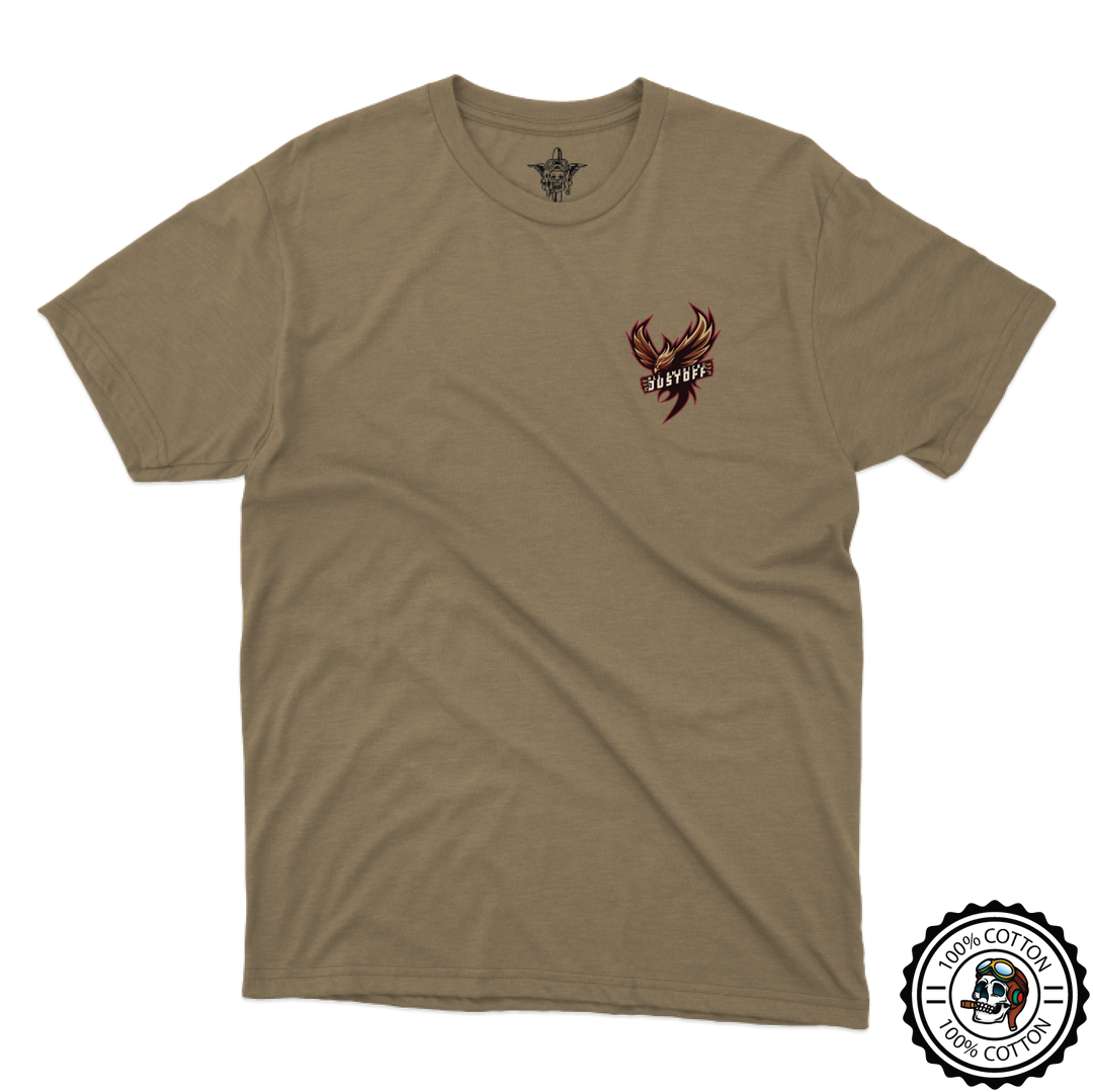 C Co, 3-82 AVN "All American Dustoff" Tan 499 T-Shirt