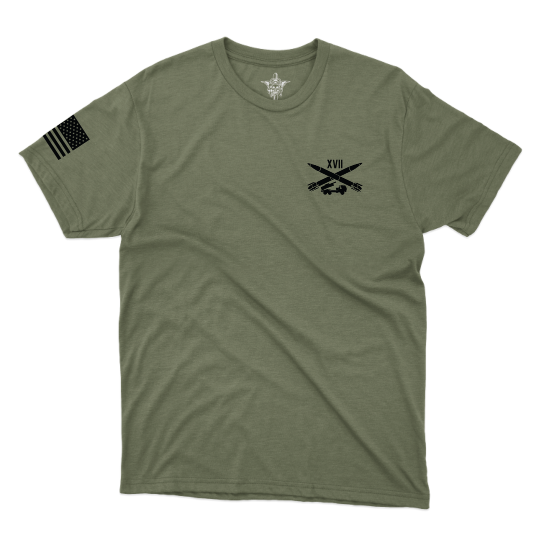 1 PLT, B BTRY, 2-130th FAR "Unclean XVII" T-Shirts