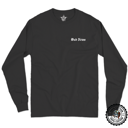 B Co, 1-25 AB “Bad News” Long Sleeve T-Shirt
