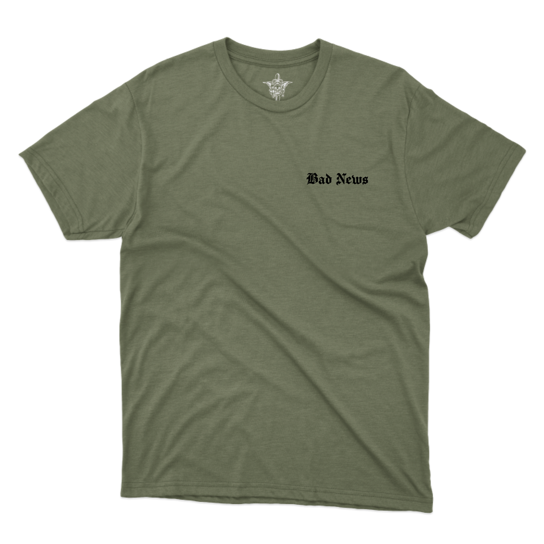 B Co, 1-25 AB “Bad News” T-Shirts