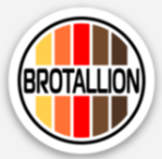 Brotallion Rotary Development Small Sticker
