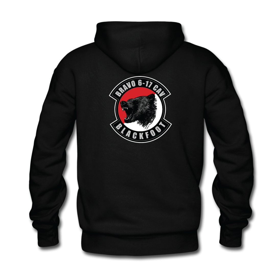 B Troop, 6-17 ACS "Blackfoot" Hoodie