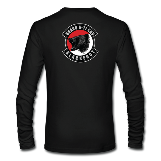 B Troop, 6-17 ACS "Blackfoot" Long Sleeve T-Shirt