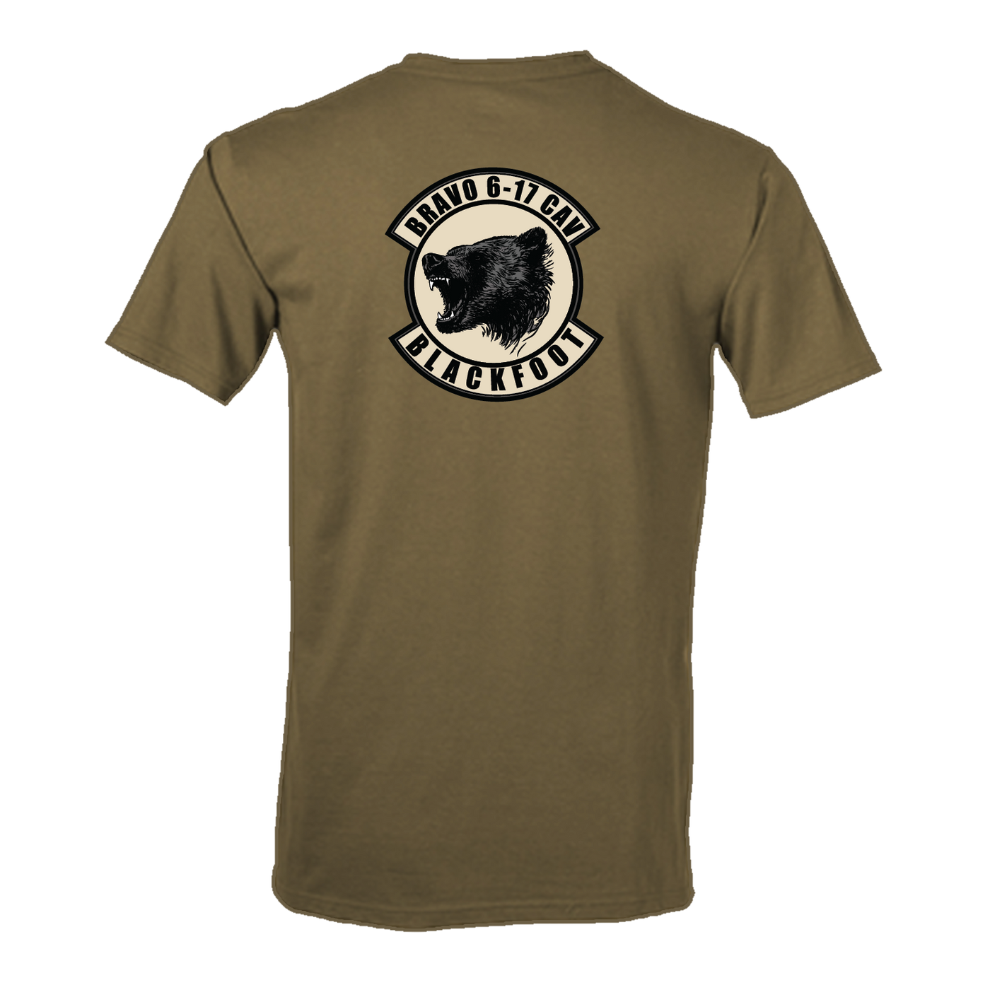 B Troop, 6-17 ACS "Blackfoot" Flight Approved T-Shirt