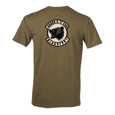 B Troop, 6-17 ACS "Blackfoot" Flight Approved T-Shirt