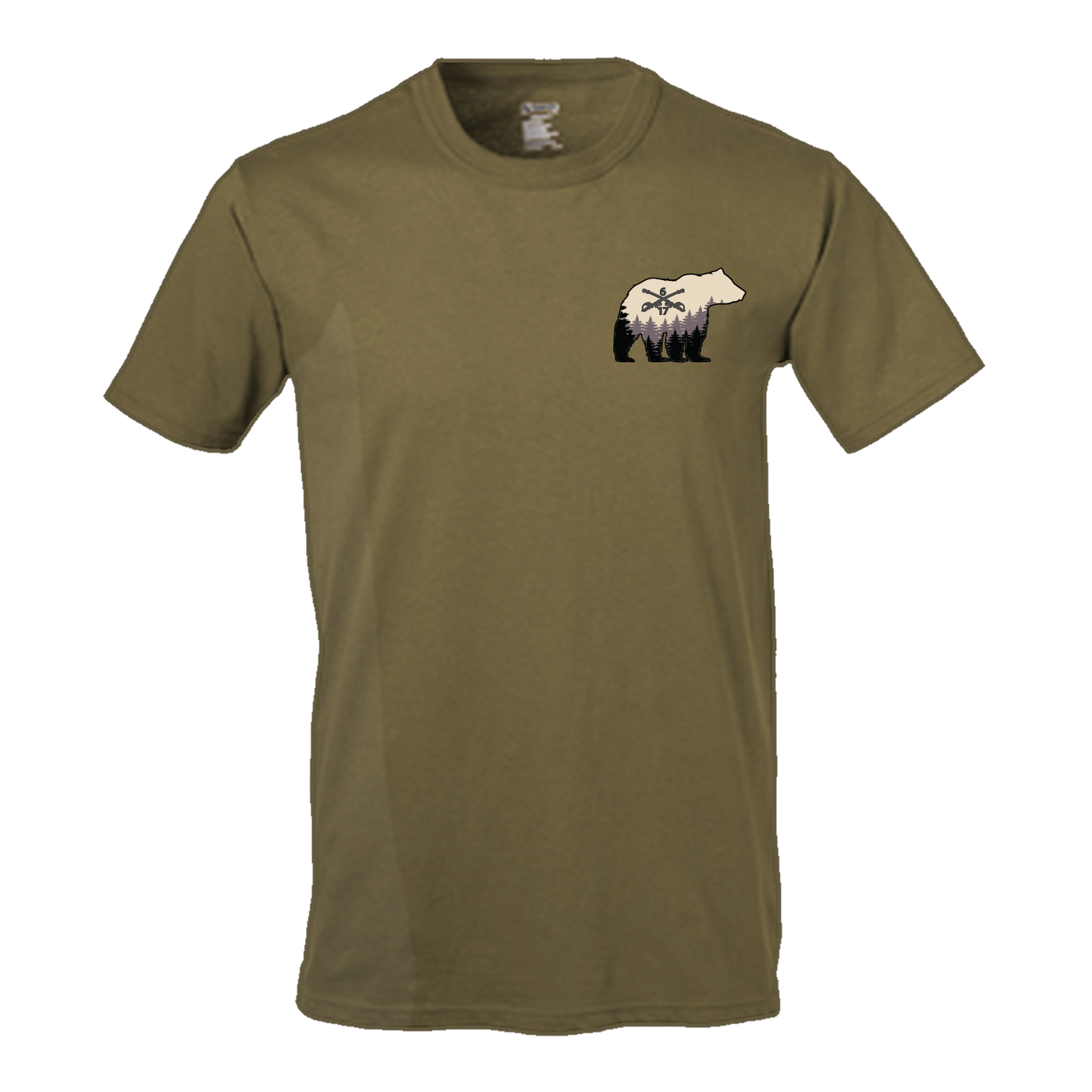 B Troop, 6-17 ACS "Blackfoot" Flight Approved T-Shirt