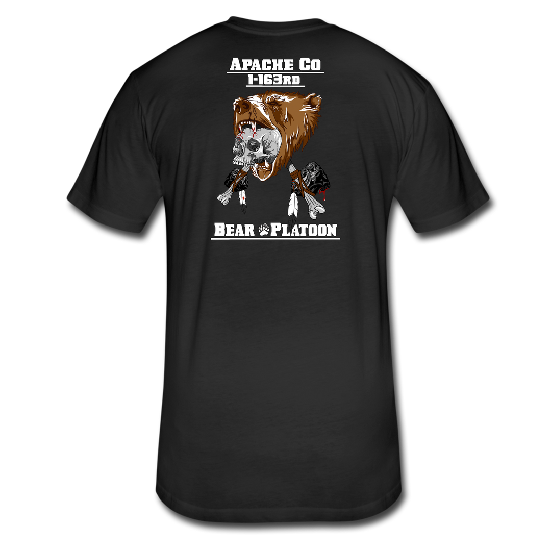 Bear PLT, A Co, 1-163 CAB "Apaches" T-Shirt