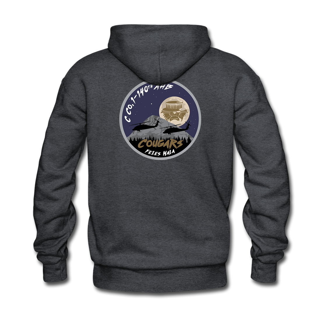 C Co, 1-140th Cougars Hoodie