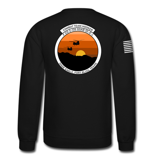 Combat Team Hooker Sage Eagle Crewneck Sweatshirt Legacy
