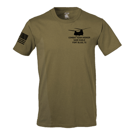 Combat Team Hooker Sage Eagle Flight Approved T-Shirt Legacy