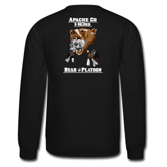 Bear PLT, A Co, 1-163 CAB "Apaches" Crewneck Sweatshirt