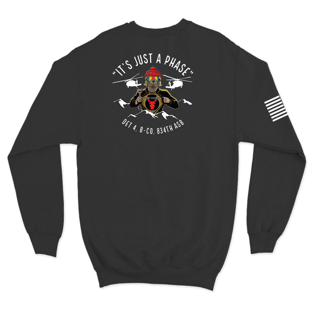 Det 4, B Co, 834th ASB "Honey Badgers" Crewneck Sweatshirt