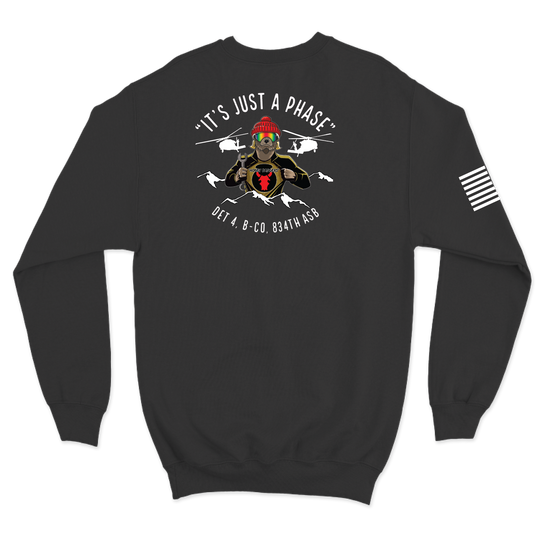 Det 4, B Co, 834th ASB "Honey Badgers" Crewneck Sweatshirt