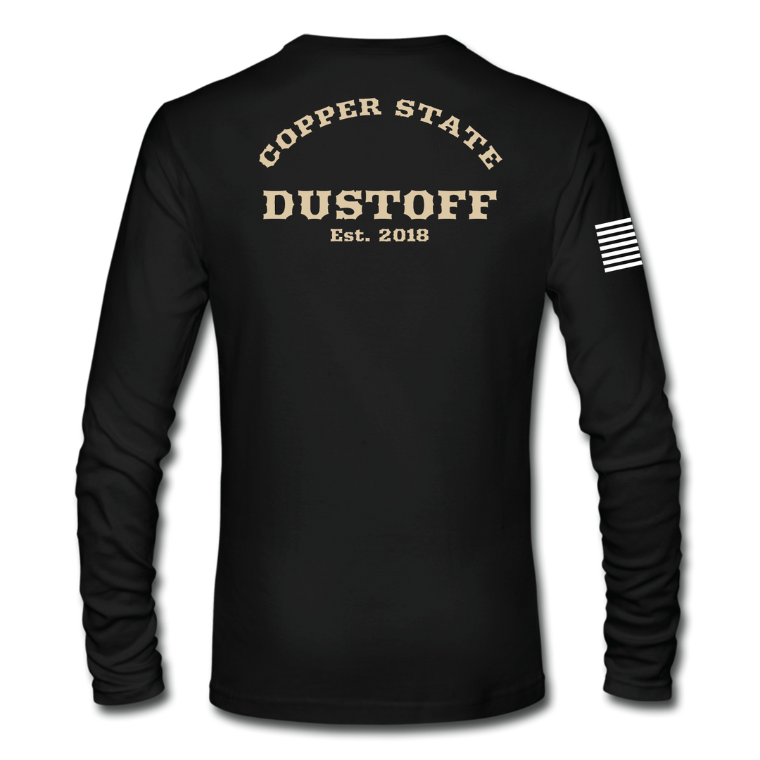 Det 1, C Co, 2-149 AVN "Copper State Dustoff" Long Sleeve T-Shirt V2