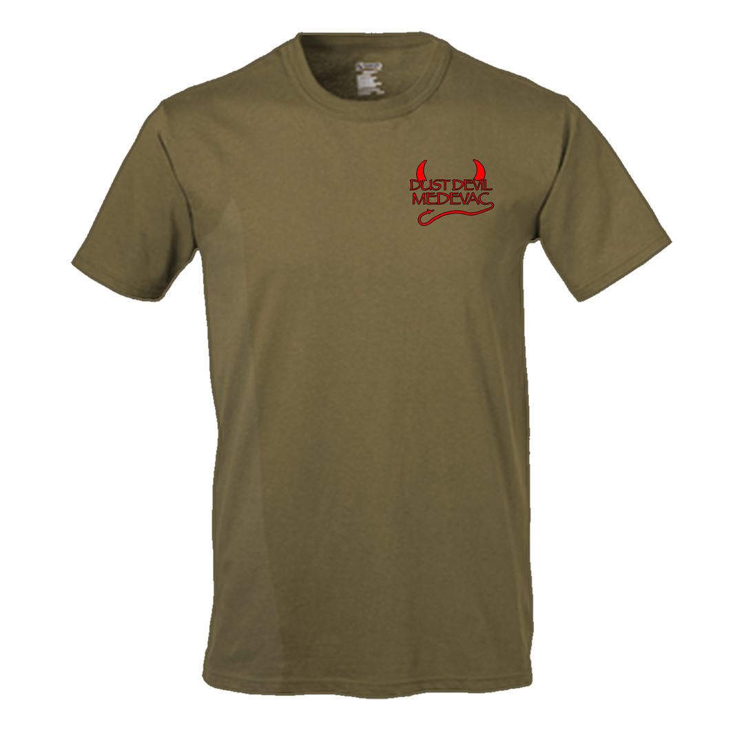 2 FSMP, C Co, 2-501 Dust Devil Dustoff Flight Approved T-Shirt