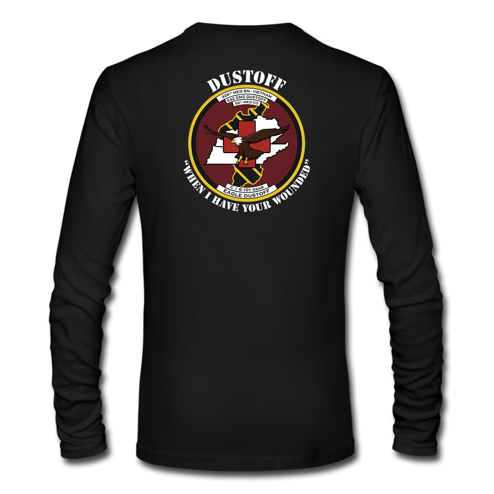 C Co, 6-101 AVN REGT “Eagle Dustoff” Long Sleeve T-Shirt