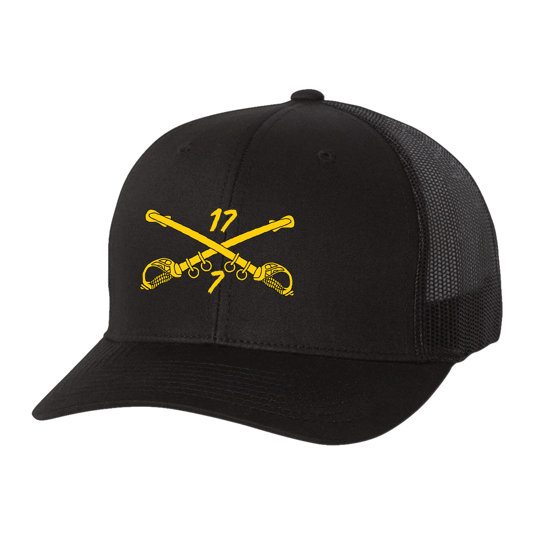 7-17 CAV Palehorse Embroidered Hats