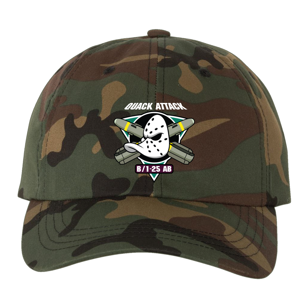 B Co, 1-25 AB Quack Attack Embroidered Hats