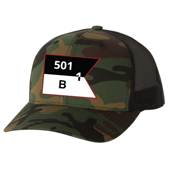 B Co, 1-501 AB "Death Dealers" Embroidered Hats