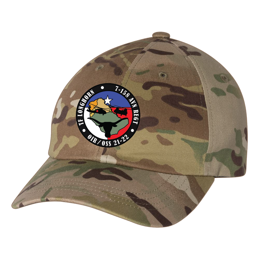 7-158 TF Longhorn Embroidered Hats