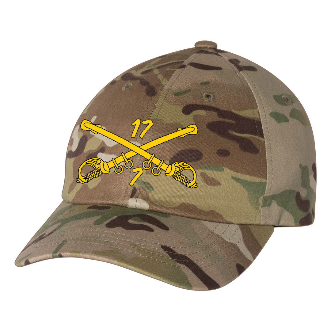 7 17 CAV Palehorse Embroidered Hats