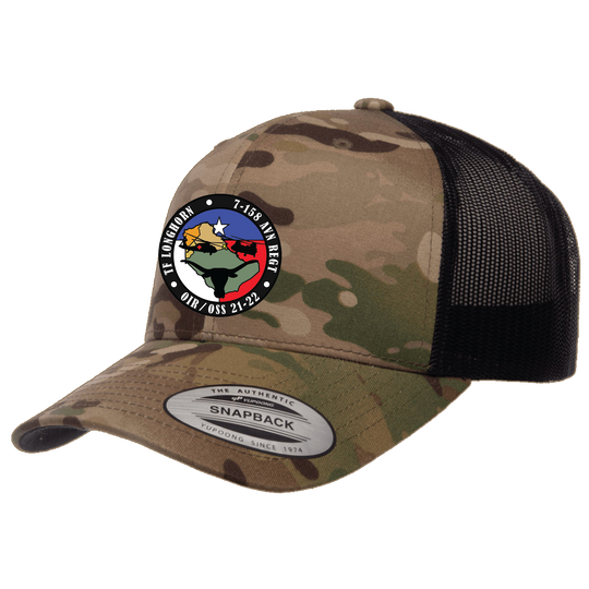 7-158 TF Longhorn Embroidered Hats