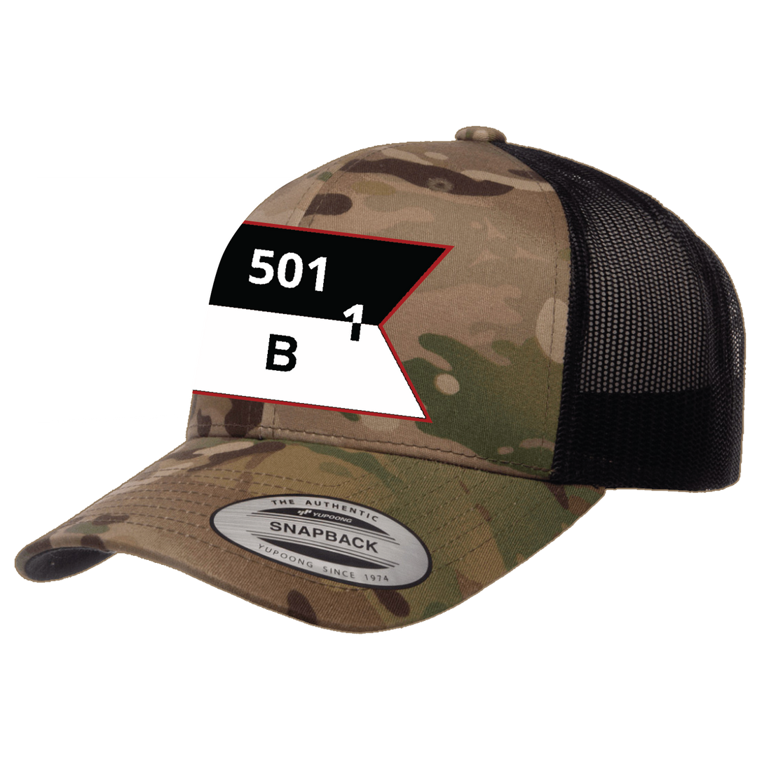 B Co, 1-501 AB "Death Dealers" Embroidered Hats