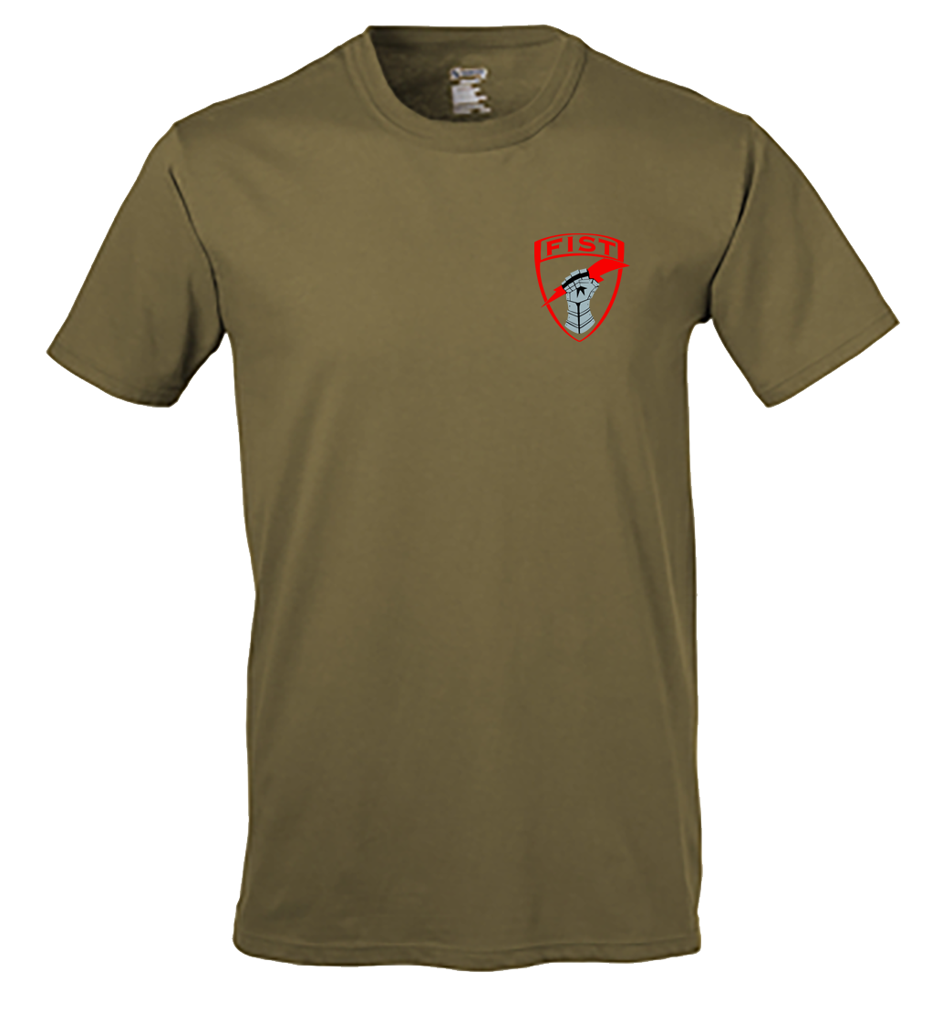 DET 1, 1-148th FAR "Soaker" Tan 499 T-Shirt