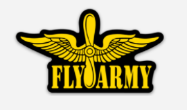 Fly Army - Aviation Sticker