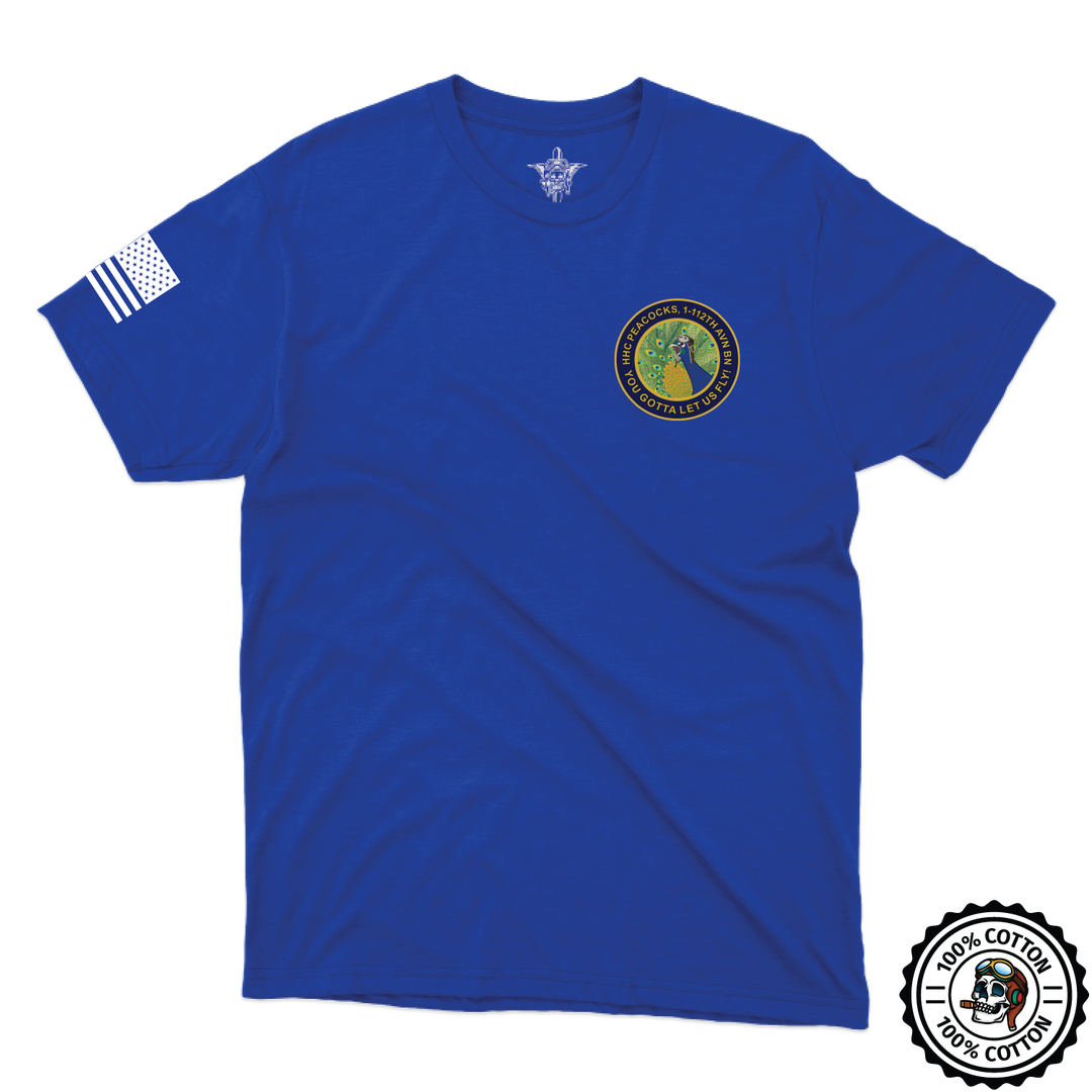 HHC, 1-112 AVN "Peacocks" T-Shirts