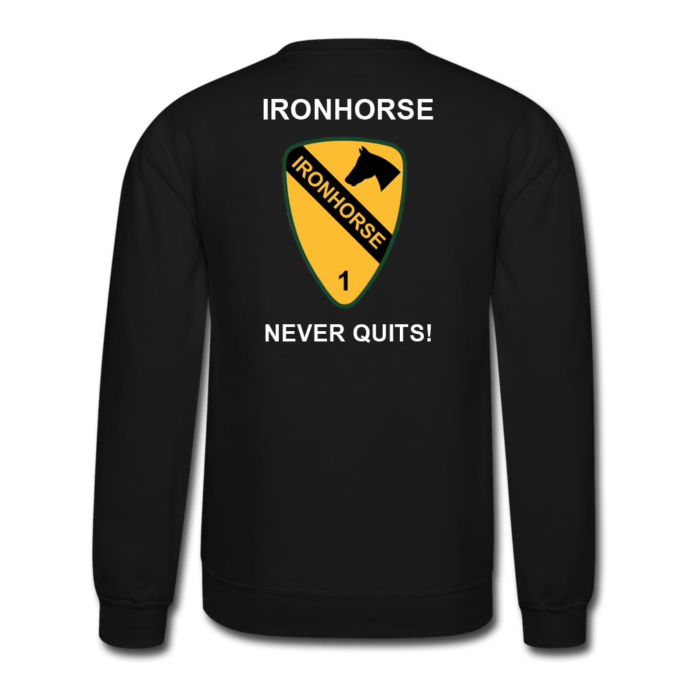 1 ABCT, 1 CD "Ironhorse" WO Crewneck Sweatshirt
