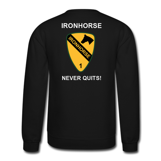 1 ABCT, 1 CD "Ironhorse" WO Crewneck Sweatshirt