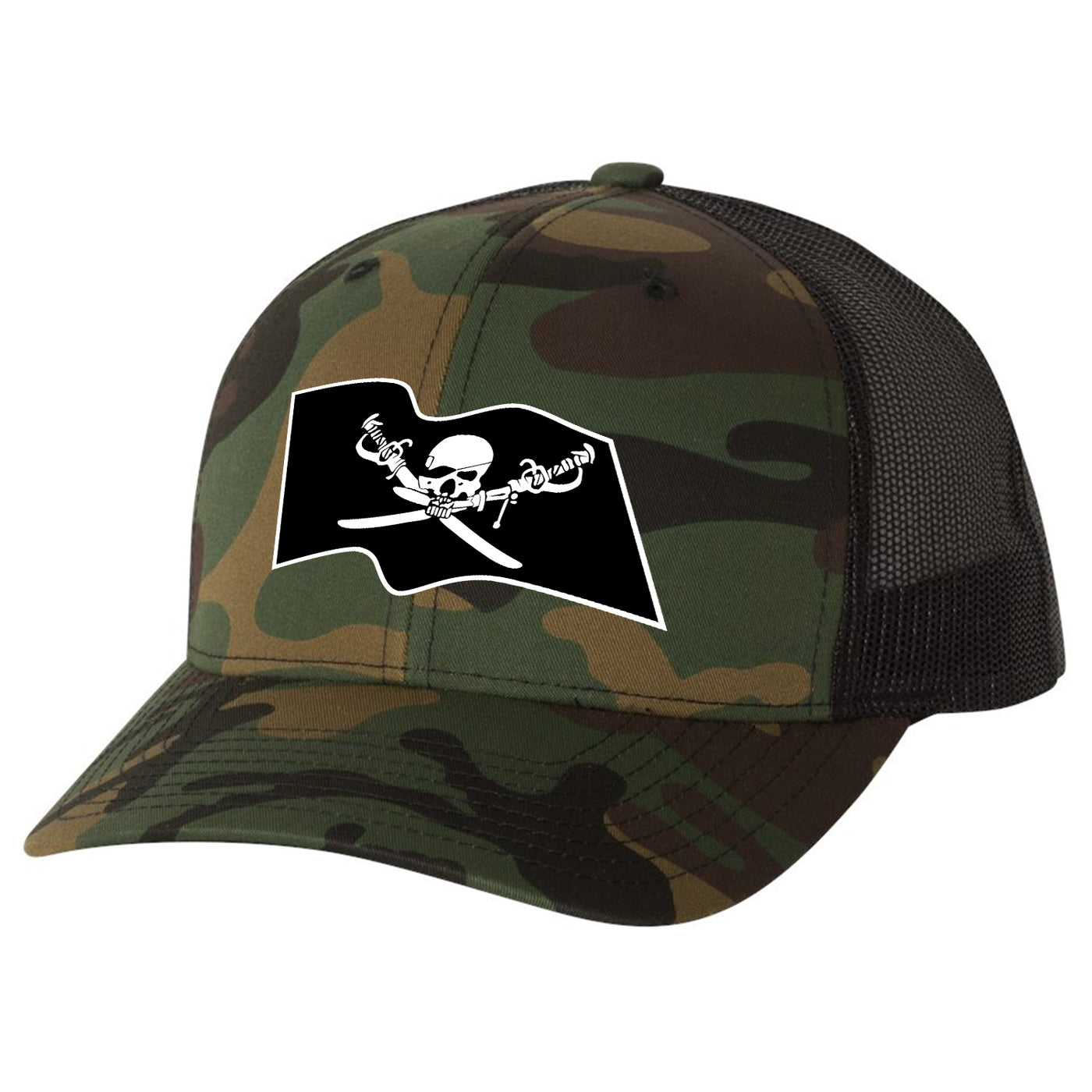 Bad Boyz - Jolly Roger Embroidered Hats (Various)