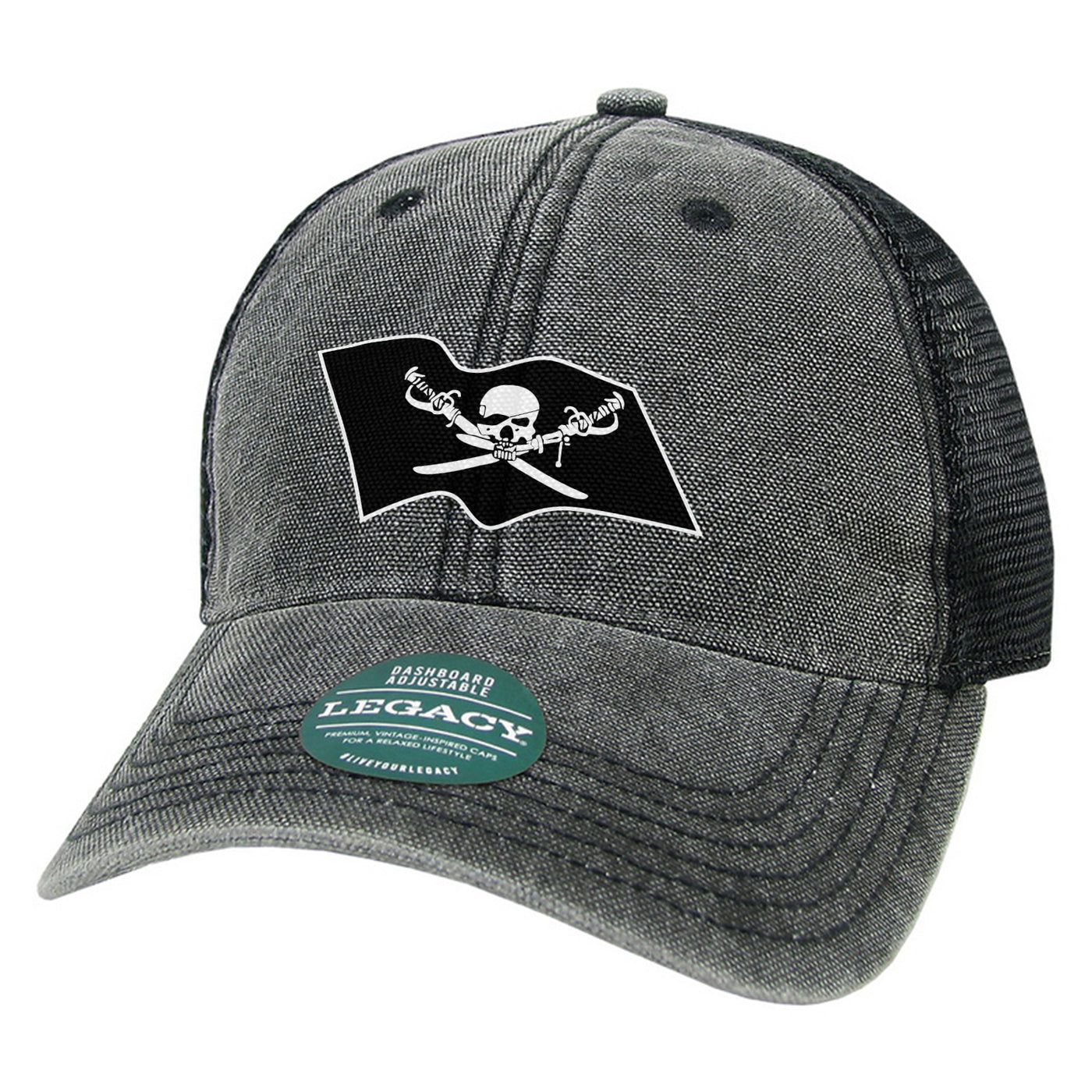 Bad Boyz - Jolly Roger Embroidered Hats (Various)