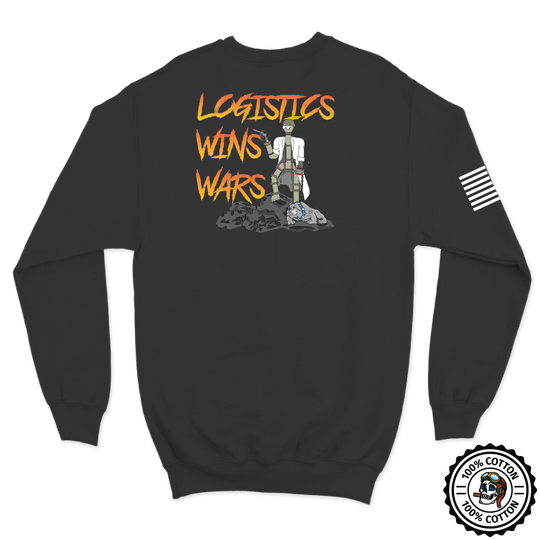 Logistics Wins Wars Crewneck Sweatshirt