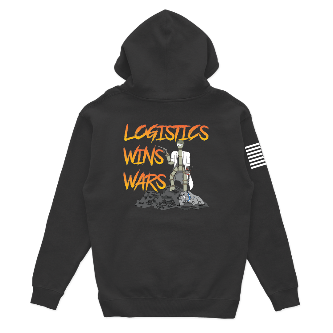 Logistics Wins Wars Hoodie